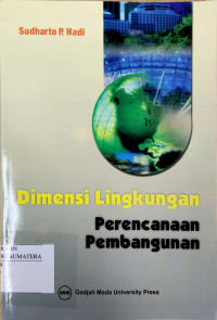 Image of Dimensi Lingkungan Perencanaan Pembangunan