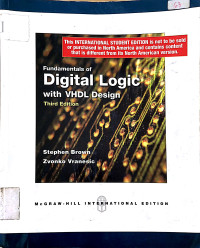 Image of Fundamentals of Digital Logic with VHDL Design