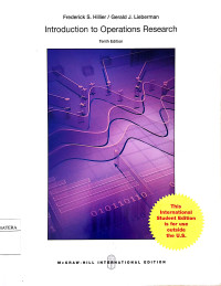 Image of Introduction to Operations Research