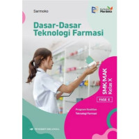 Image of Dasar-Dasar Teknologi Farmasi