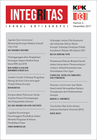 Image of Integritas: Jurnal Antikorupsi