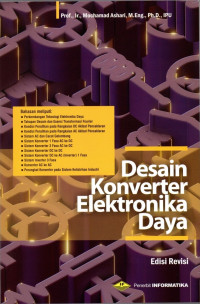 Image of Desain Konverter Elektronika Daya (Ed. Revisi)