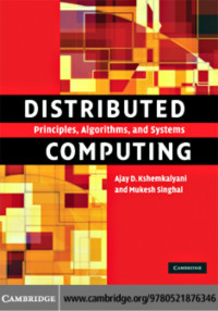 Image of Distributed Computing:  Principles, Algorithms, and Systems