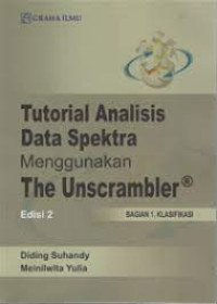 Image of Tutorial Analisis Data Spektra Menggunakan The Unscrambler Edisi 2