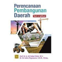 Image of Perancangan Pembangunan Daerah:Teori dan Aplikasi