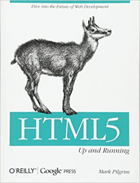 Image of HTML5: Up and Running
