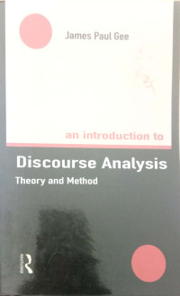 Image of An introduction to discourse analysis: Theory and method