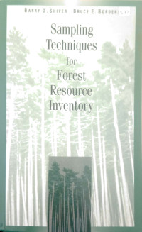 Image of Sampling techniques for forest resource inventory