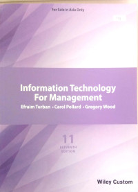 Image of Information Technology for Management