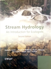 Image of Stream hydrology: an itroduction for ecologists second edition