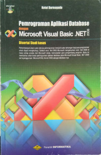 Image of Pemrograman Aplikasi Database dengan Microsoft Visual Basic .NET 2008 disertai studi kasus