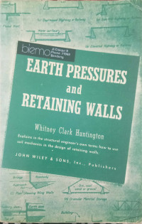 Image of Earth Pressures and Retaining Walls