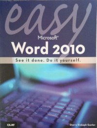 Image of Easy Microsoft Word 2010 : See it done do it yourself