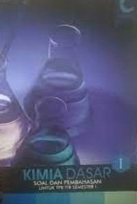 Image of Kimia Dasar I Soal dan Pembahasan untuk TPB ITB Semester 1