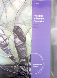 Image of Principle of modern chemistry seventh edition