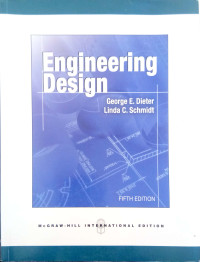 Image of Engineering design fifth edition