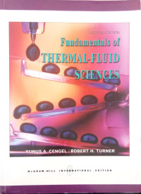 Image of Fundamentals of thermal-fluid sciences second edition
