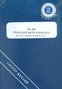 Image of PL 203 Pengantar Planologi